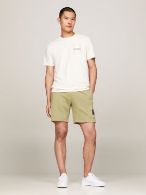 Patch Pocket Sweat Shorts Green Tommy Hilfiger