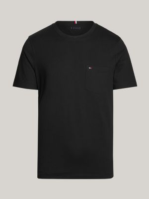 Black tommy shirt hotsell