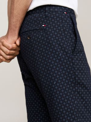 Heritage Brooklyn Foulard Print Chino Shorts | Blue | Tommy Hilfiger