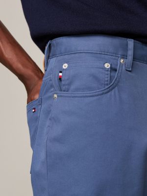 blau 1985 collection denton straight fit hose für herren - tommy hilfiger