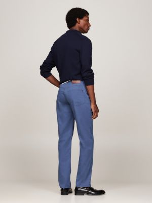 blue 1985 collection denton straight trousers for men tommy hilfiger