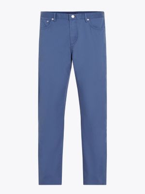 blau 1985 collection denton straight fit hose für herren - tommy hilfiger