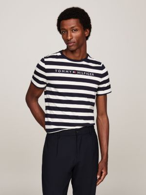 Camiseta tommy hilfiger rayas sale