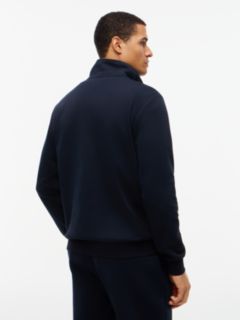 Intechno Knit Quarter-Zip Sweatshirt — Blue 5
