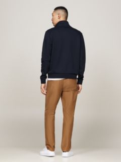Intechno Knit Quarter-Zip Sweatshirt — Blue 6