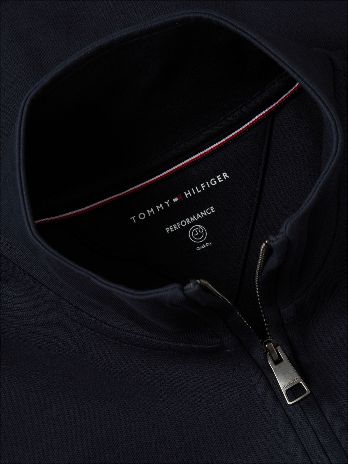 Intechno Knit Quarter-Zip Sweatshirt — Blue