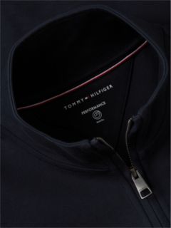 Intechno Knit Quarter-Zip Sweatshirt — Blue 9