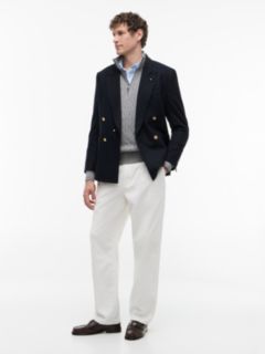 Cable Knit Quarter-Zip Jumper — Grey 2