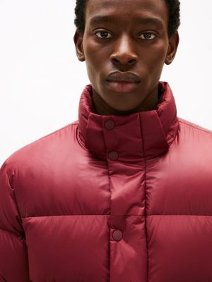 Polo puffer jacket with hood mens online