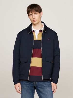 blue wendejacke mit thermo-isolierung für herren - tommy hilfiger