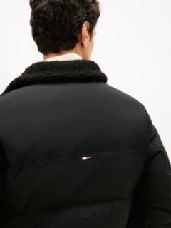 Water Repellent Padded Utility Parka — Black 4