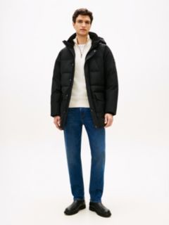 Water Repellent Padded Utility Parka — Black 1
