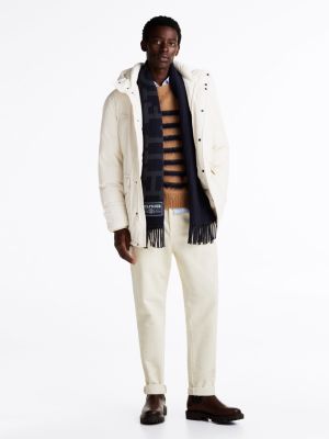 white down hooded rockie parka for men tommy hilfiger