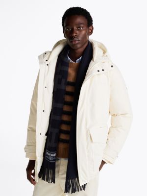 white down hooded rockie parka for men tommy hilfiger