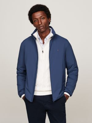 Blue Men s Jackets Hooded Jackets Tommy Hilfiger