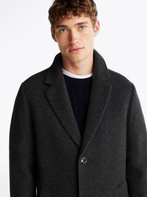 Manteau laine tommy hilfiger homme sale