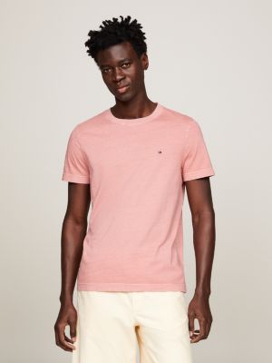 Tommy jeans pink clearance shirt