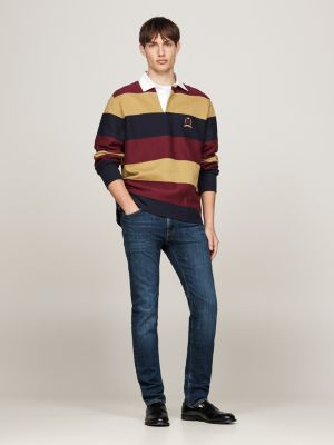 vaqueros blecker ajustados azul de hombres tommy hilfiger