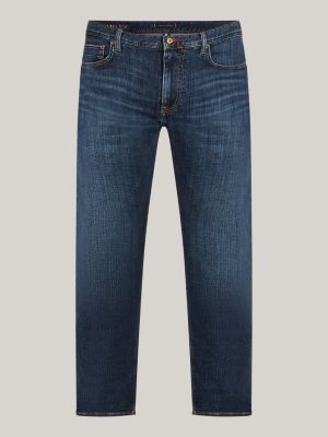 blau bleecker slim jeans für herren - tommy hilfiger