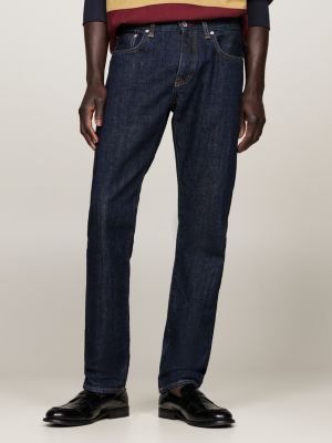 blau denton straight jeans für herren - tommy hilfiger