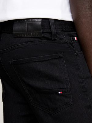 black bleecker black slim jeans for men tommy hilfiger