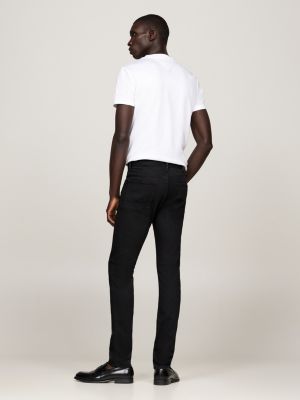 black bleecker black slim jeans for men tommy hilfiger