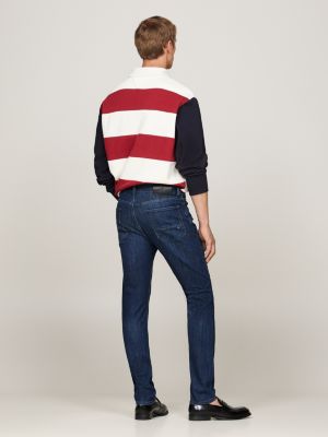 blue th flex bleecker slim jeans for men tommy hilfiger