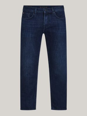 blue th flex bleecker slim jeans for men tommy hilfiger