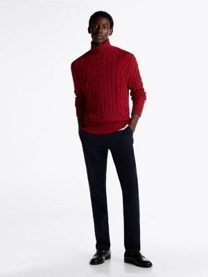 chino denton droit th flex blue pour hommes tommy hilfiger