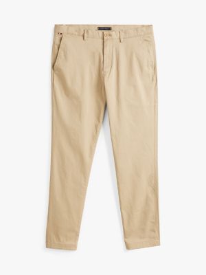 brown harlem relaxed chinos for men tommy hilfiger