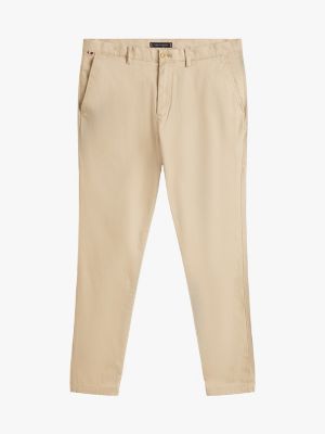 brown harlem relaxed chinos for men tommy hilfiger