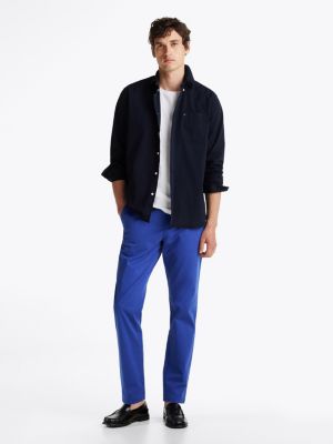 blue harlem relaxed chino voor heren - tommy hilfiger