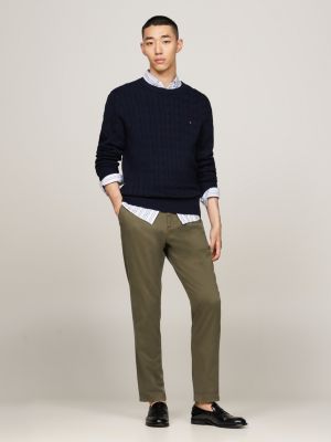 khaki harlem relaxed chinos for men tommy hilfiger