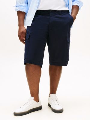 blue plus 1985 collection cargo shorts for men tommy hilfiger