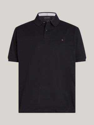 niebieski klasyczna koszulka polo 1985 collection plus dla mężczyźni - tommy hilfiger