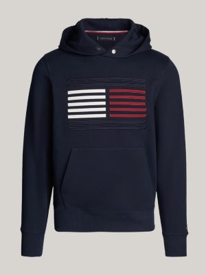 Flag hoodie tommy hilfiger hotsell