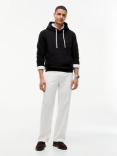 Fleece Drawstring Hoody — Black 2