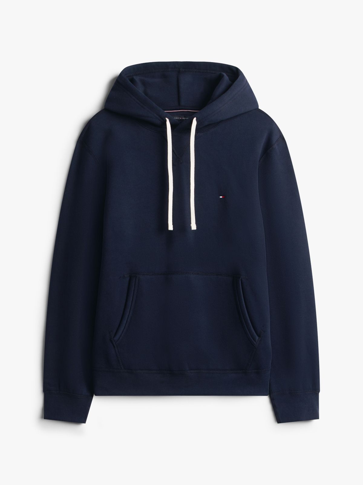 Fleece Drawstring Hoody — Blue