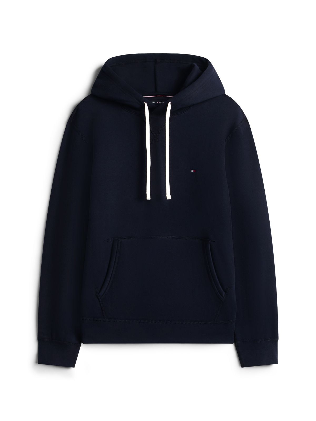 Fleece Drawstring Hoody — Blue
