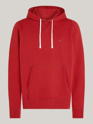 Sudadera de felpa con capucha y cordon Roja Tommy Hilfiger