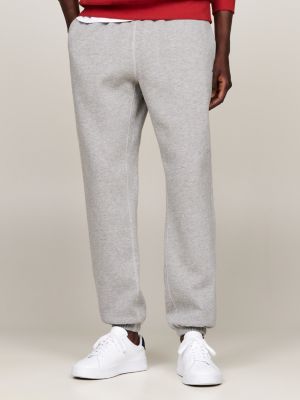 Mens grey fleece joggers online