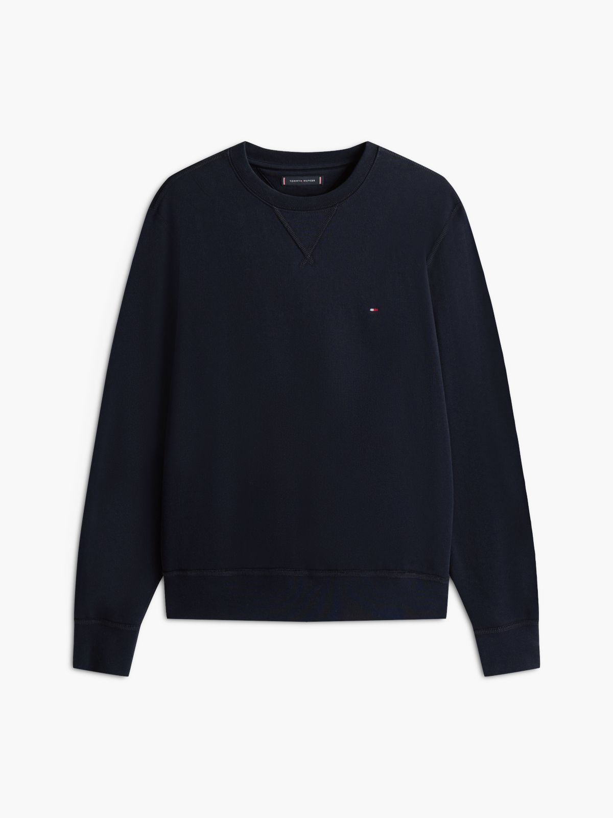 Fleece Crew Neck Sweatshirt — Blue