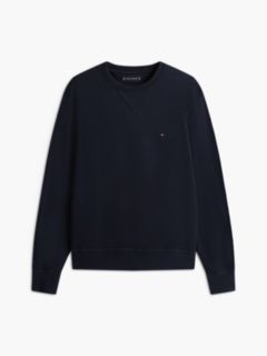 Fleece Crew Neck Sweatshirt — Blue 6