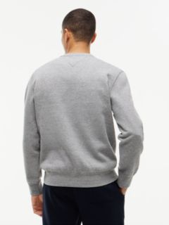Fleece Crew Neck Sweatshirt — Grey 4
