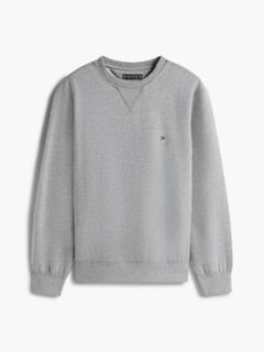 Fleece Crew Neck Sweatshirt — Grey 6