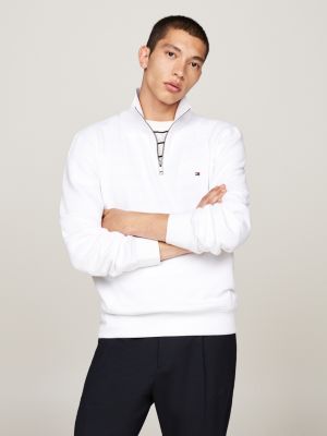 Tommy hilfiger quarter zip mens sale