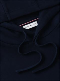 Flag Embroidery Terry Drawstring Hoody — Blue 6