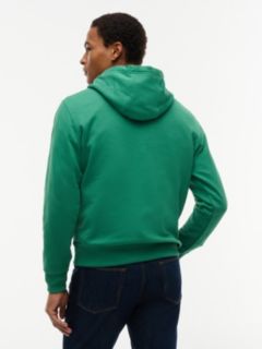 Flag Embroidery Terry Drawstring Hoody — Green 4