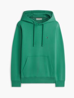 Flag Embroidery Terry Drawstring Hoody — Green 5