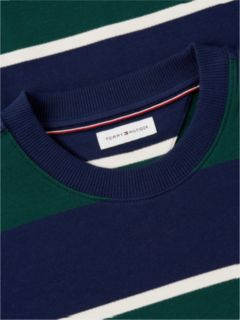 Terry Crew Neck Sweatshirt — Blue 6
